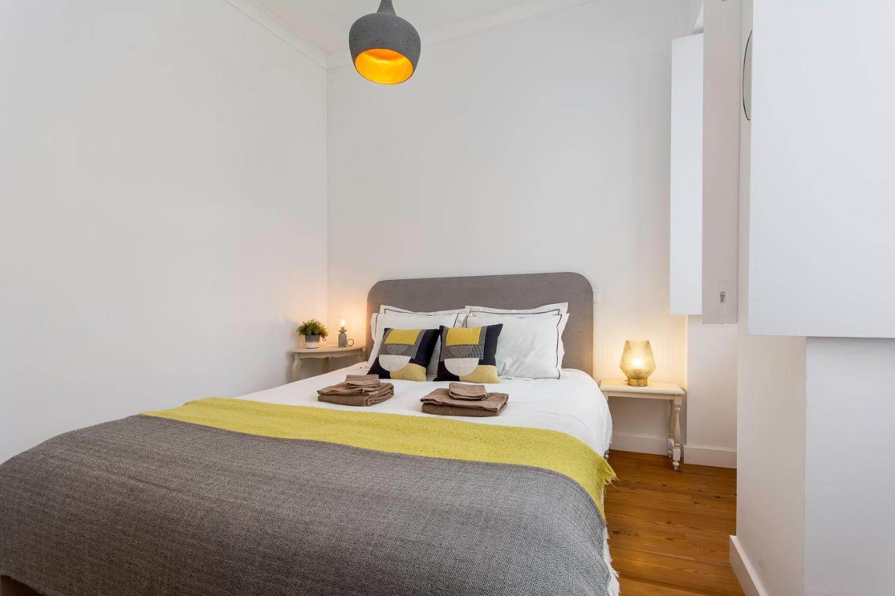 Charming Apartment in Private Condominium at Graça Lisboa Exterior foto