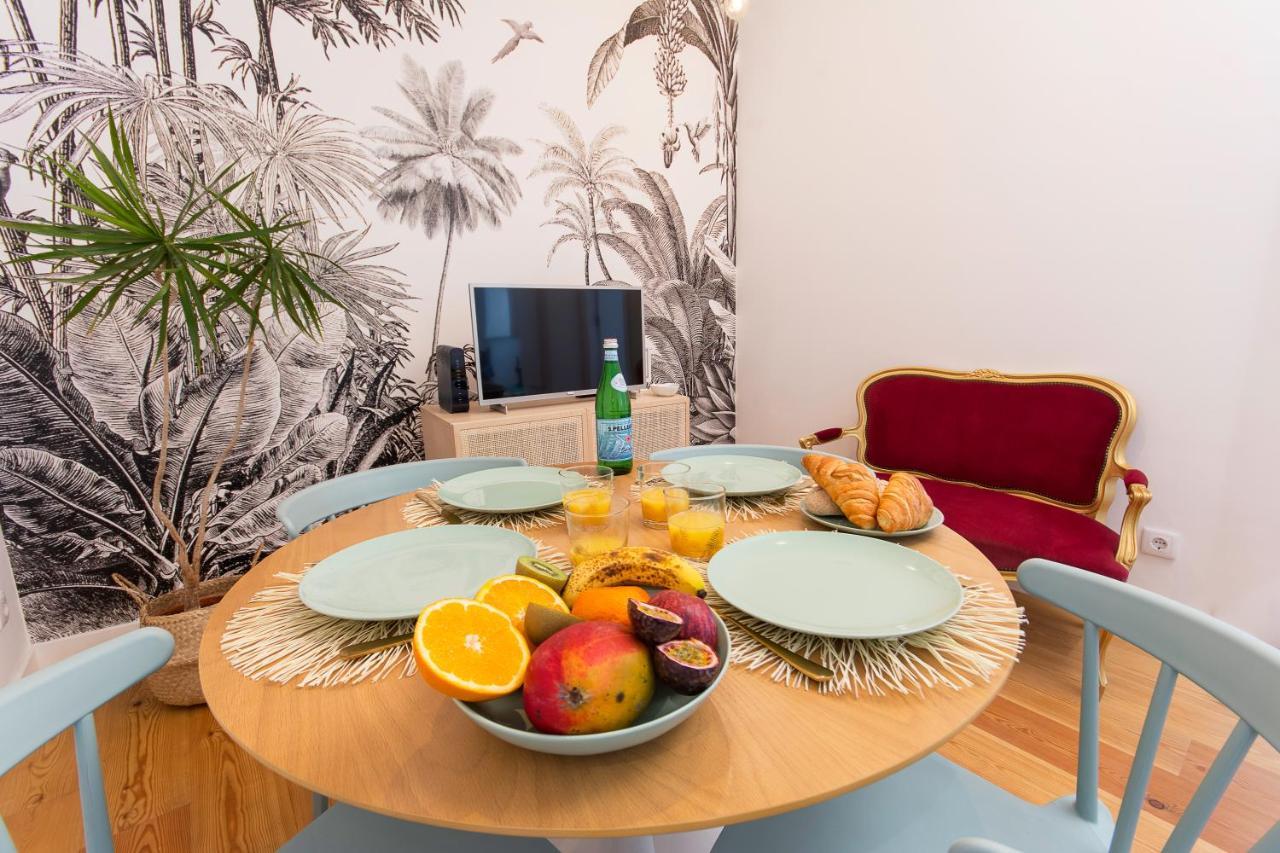Charming Apartment in Private Condominium at Graça Lisboa Exterior foto