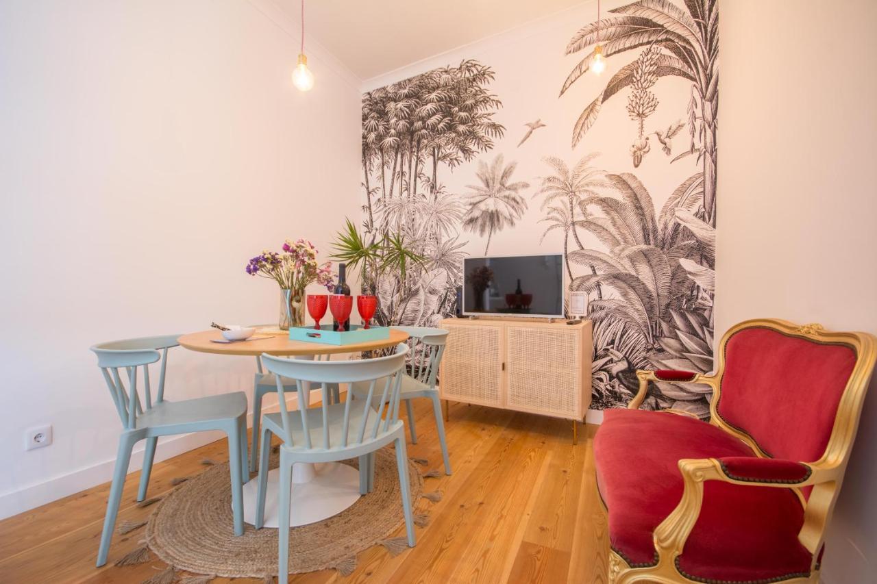 Charming Apartment in Private Condominium at Graça Lisboa Exterior foto
