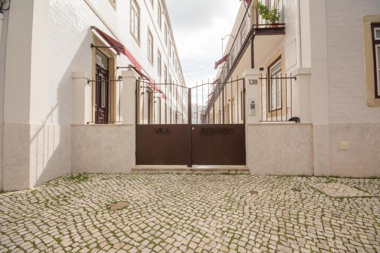 Charming Apartment in Private Condominium at Graça Lisboa Exterior foto